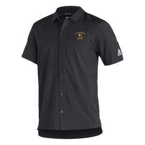 Image of Polo - Adidas Black Button Up