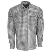 Image of Dress Shirt - Vantage Black/White Button Up