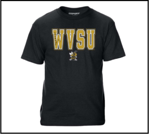 Image of Tee - CI Sport Black "WVSU" Crew '24