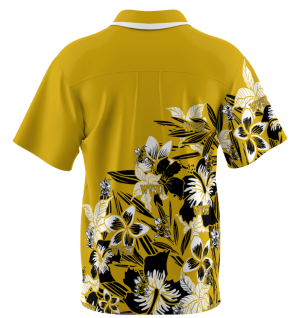 Image of Hawaiian Button Up - Founder Gold