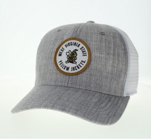 Image of Hat - Legacy Gray/White Circle Patch Adj.