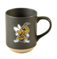 Image of Mug - RFSJ Black "Mascot" w/ Sandstone Base