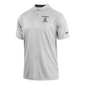 Image of Polo - Nike White "Vapor Stipe"