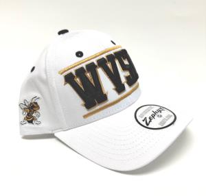 Image of Hat - Zephyr White "WVSU" Adjustable